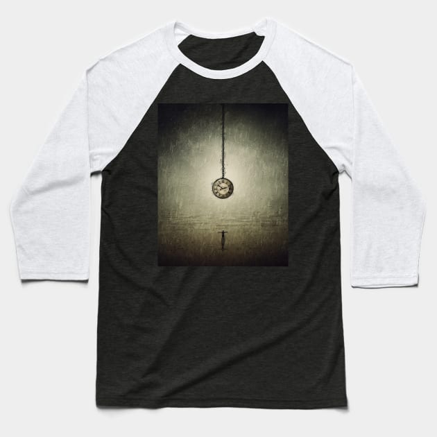 conceptual time painting Baseball T-Shirt by psychoshadow